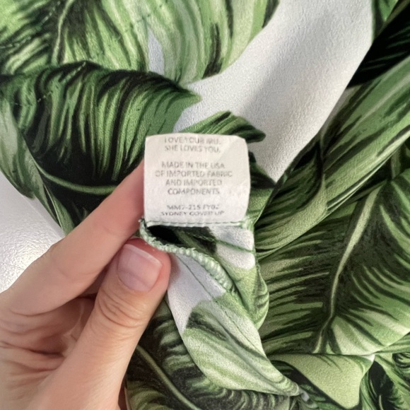 Show Me Your Mumu Sydney Cover Up in Frond if You, Size Small - Picture 7 of 7